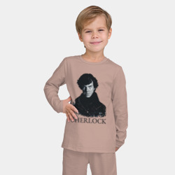 Детская пижама с лонгсливом хлопок Шерлок Холмс Sherlock - фото 2