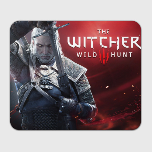 Прямоугольный коврик для мышки The Witcher 3 Wild Hunt