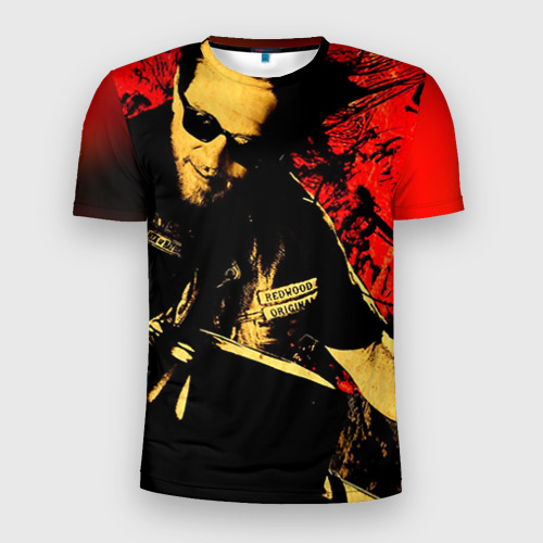 Мужская футболка 3D Slim Sons Of Anarchy, цвет 3D печать