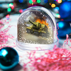 Игрушка Снежный шар Военная техника - фото 2