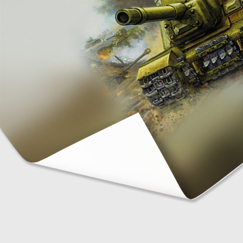 Бумага для упаковки 3D Военная техника - фото 3