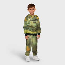 Детский костюм с толстовкой 3D Военная техника - фото 2
