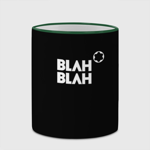 Кружка с полной запечаткой Blah-blah, цвет Кант зеленый - фото 4