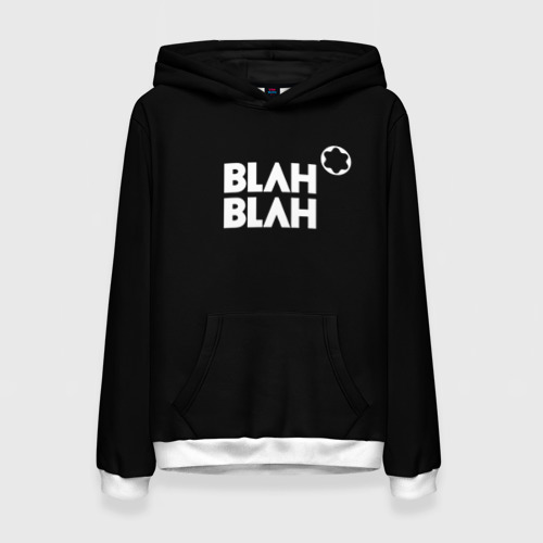 Женская Толстовка Blah-blah (3D)
