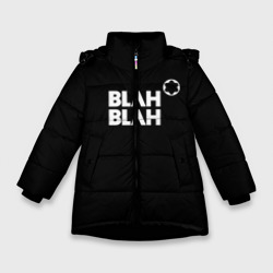 Зимняя куртка для девочек 3D Blah-blah