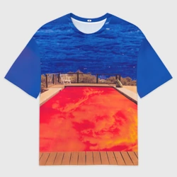 Мужская футболка oversize 3D Red Hot Chili Peppers