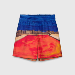 Детские спортивные шорты 3D Red Hot Chili Peppers