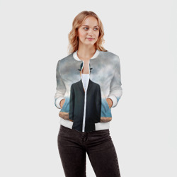 Женский бомбер 3D Сын человеческий - фото 2