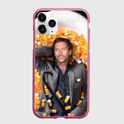 Чехол для iPhone 11 Pro матовый Доктор Хаус