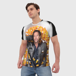 Мужская футболка 3D Доктор Хаус - фото 2