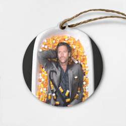 Деревянная игрушка круг Доктор Хаус