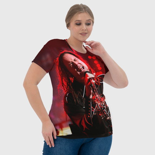 Женская футболка 3D KoЯn, цвет 3D печать - фото 6