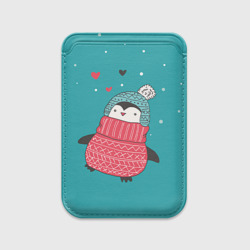 Картхолдер Magsafe магнитный Пингвинчик