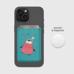 Картхолдер Magsafe магнитный Пингвинчик - фото 2