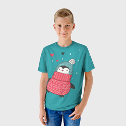 Детская футболка 3D Пингвинчик - фото 2