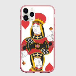 Чехол для iPhone 11 Pro Max матовый Дама