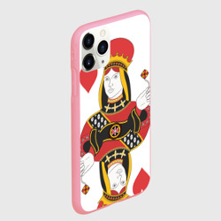Чехол для iPhone 11 Pro Max матовый Дама - фото 2