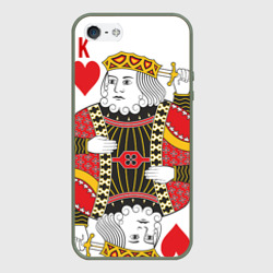 Чехол для iPhone 5/5S матовый Король