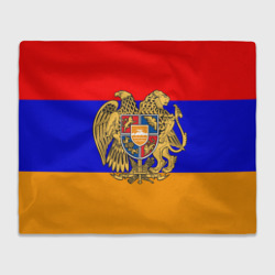 Плед 3D Герб и флаг Армении