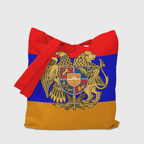 Шоппер 3D Герб и флаг Армении - фото 4