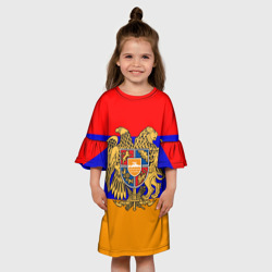 Детское платье 3D Герб и флаг Армении - фото 2