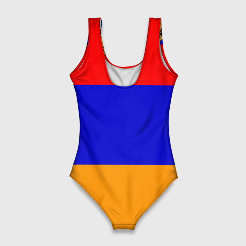 Женский купальник 3D Герб и флаг Армении, цвет 3D печать - фото 2