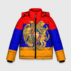 Зимняя куртка для мальчиков 3D Герб и флаг Армении