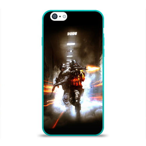 Чехол для Apple iPhone 6 силиконовый глянцевый Battlefield Фото 01 Чехол для Apple iPhone 6 силиконовый глянцевый Battlefield Фото 01