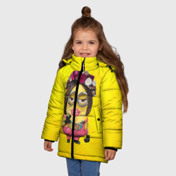 Зимняя куртка для девочек 3D Дамочка - фото 2