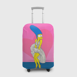 Чехол для чемодана 3D Мардж