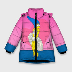 Зимняя куртка для девочек 3D Мардж