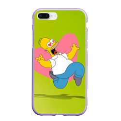 Чехол для iPhone 7Plus/8 Plus матовый Гомер