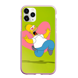 Чехол для iPhone 11 Pro Max матовый Гомер