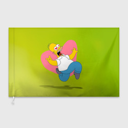 Флаг 3D Гомер