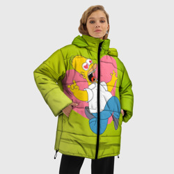 Женская зимняя куртка Oversize Гомер - фото 2