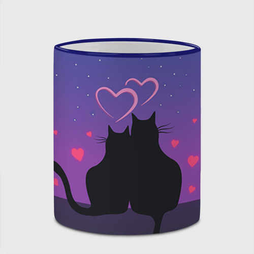 Кружка с полной запечаткой Котик и киска Фото 01 Кружка с полной запечаткой Котик и киска Фото 01