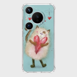 Чехол для Huawei Pura 70 Pro Котик