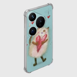 Чехол для Huawei Pura 70 Pro Котик - фото 2
