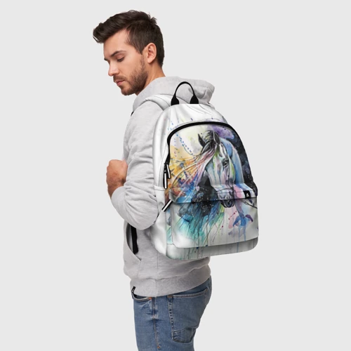 Рюкзак 3D Лошадь. Арт 3 - фото 3