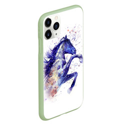 Чехол для iPhone 11 Pro матовый Лошадь. Арт 4 - фото 2