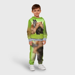 Детский костюм с толстовкой 3D Лошади 2 - фото 2