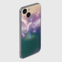 Чехол для iPhone 15 силиконовый с защитой камеры Пегас - фото 2