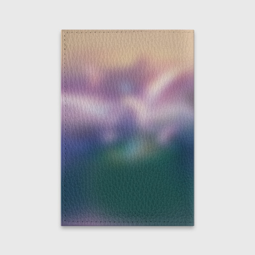 Обложка для паспорта матовая кожа Пегас, цвет фиолетовый - фото 2