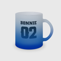 Кружка матовая стеклянная Bonnie
