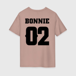 Женская футболка хлопок Oversize Bonnie