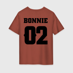 Женская футболка хлопок Oversize Bonnie