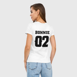 Женская футболка хлопок Slim Bonnie - фото 2