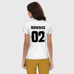 Женская пижама с белой футболкой хлопок Bonnie - фото 2