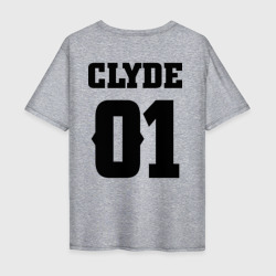 Мужская футболка хлопок Oversize Clyde