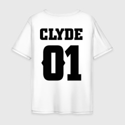 Мужская футболка хлопок Oversize Clyde